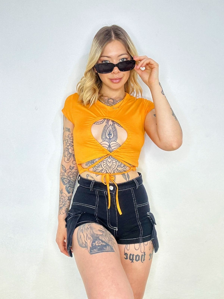 Top Remera con Tiras - Imagen 2