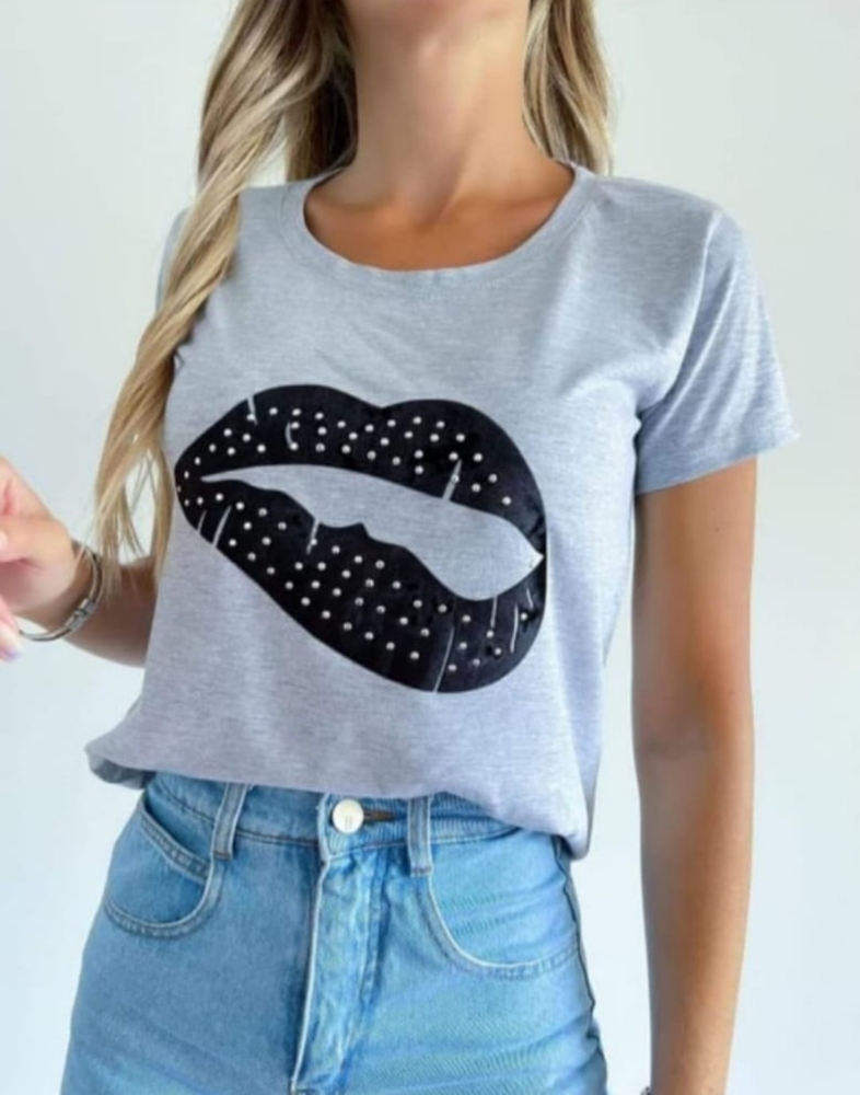 Remera Especial con Aplique Algodón Peinado - Imagen 5