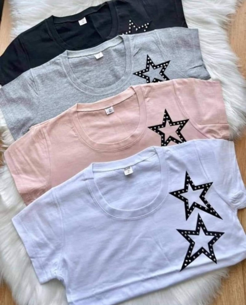 Remera Especial con Aplique Algodón Peinado - Imagen 3