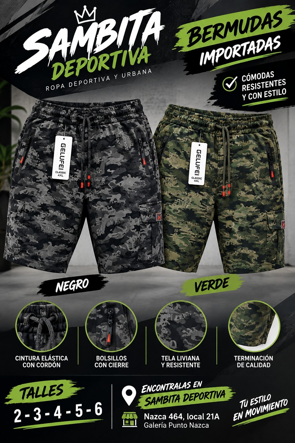 Short Bermuda Importadas - Imagen 3