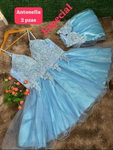Vestidos Quinceañeros Antonella / Elena 3 Pzas/amelia