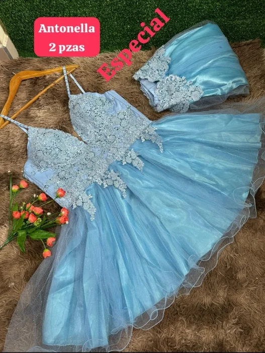 Vestidos Quinceañeros Antonella / Elena 3 Pzas/amelia