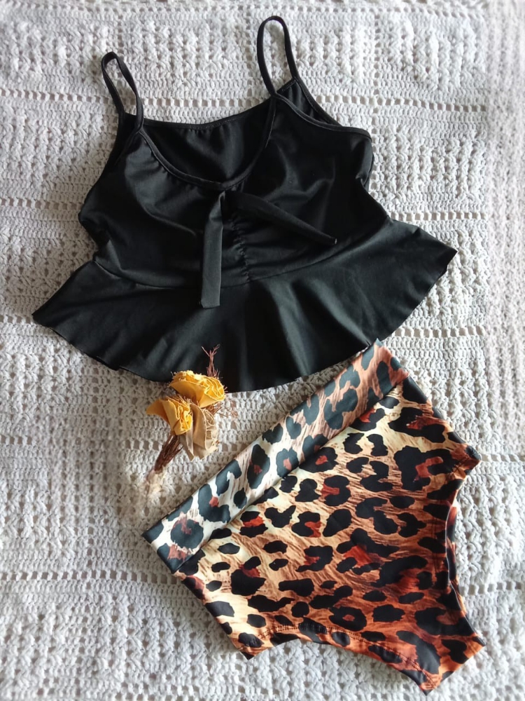 Mallas Tiro Alto Animal Print - Imagen 2
