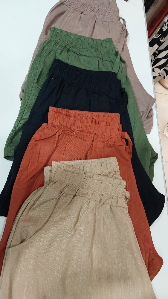 Short de Lino con Espandex - Imagen 3