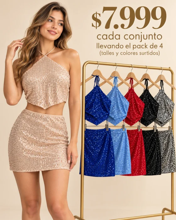 Conjunto de Lentejuelas