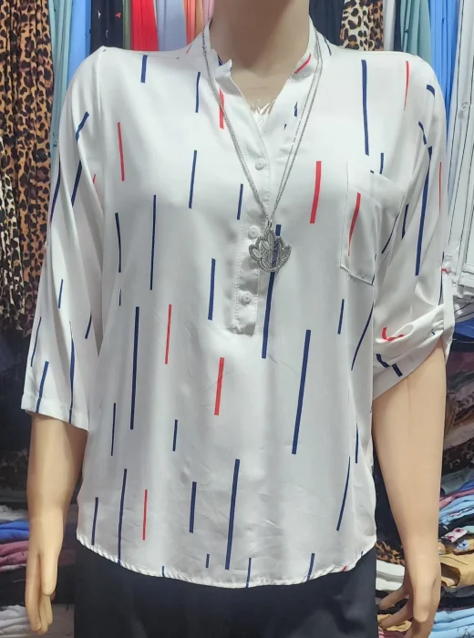 Camisolas Cuello Mao Estampadas