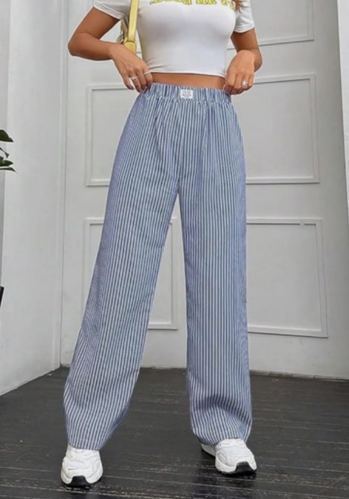 Pantalón de Lino Rrayado ( Fiesta) - Imagen 2