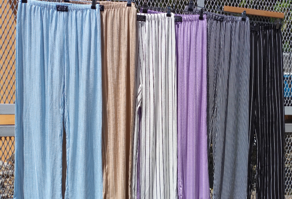 Pantalón de Lino Rrayado ( Fiesta) - Imagen 3