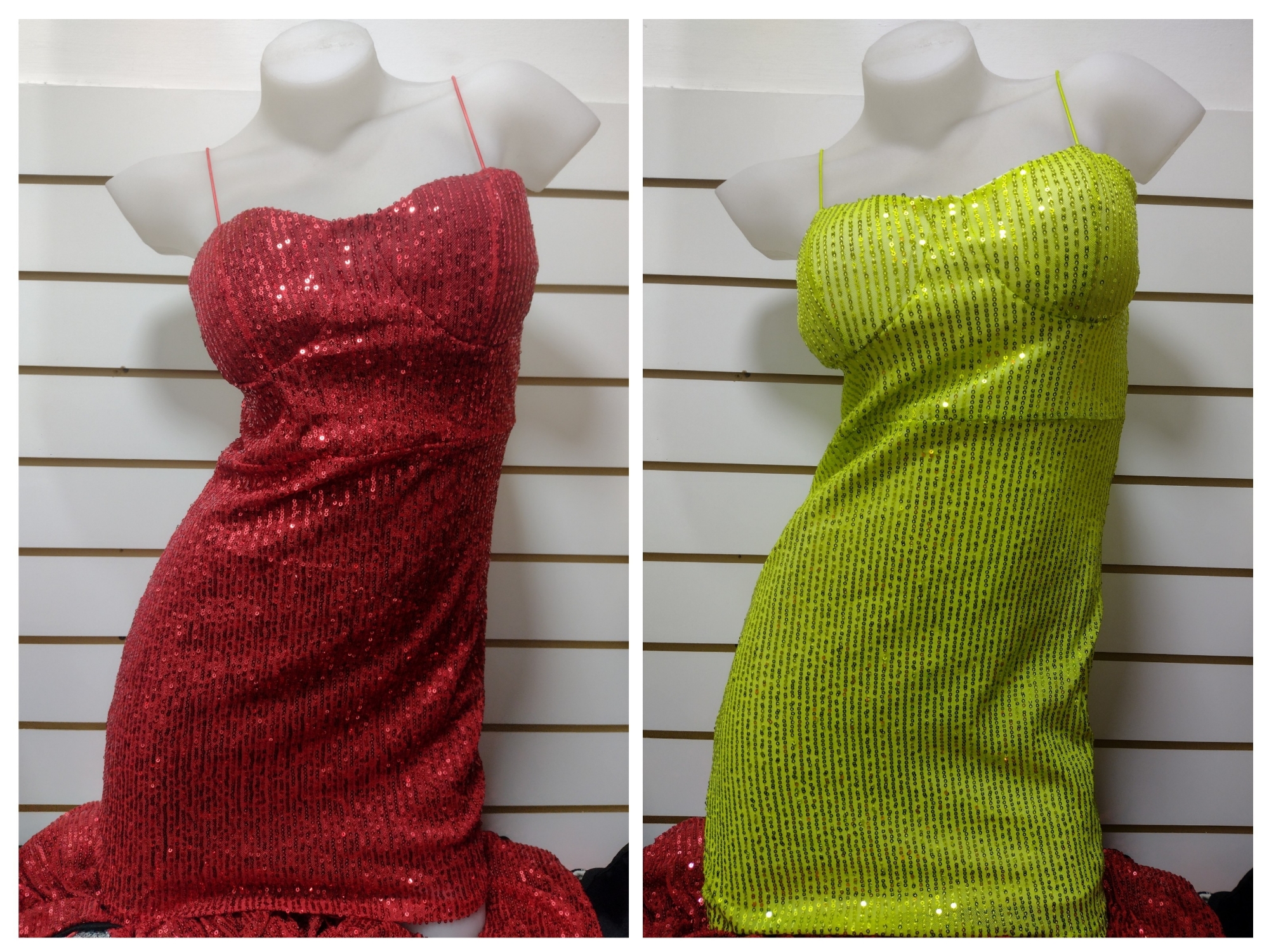 Vestido Lentejuela con Armado - Imagen 2
