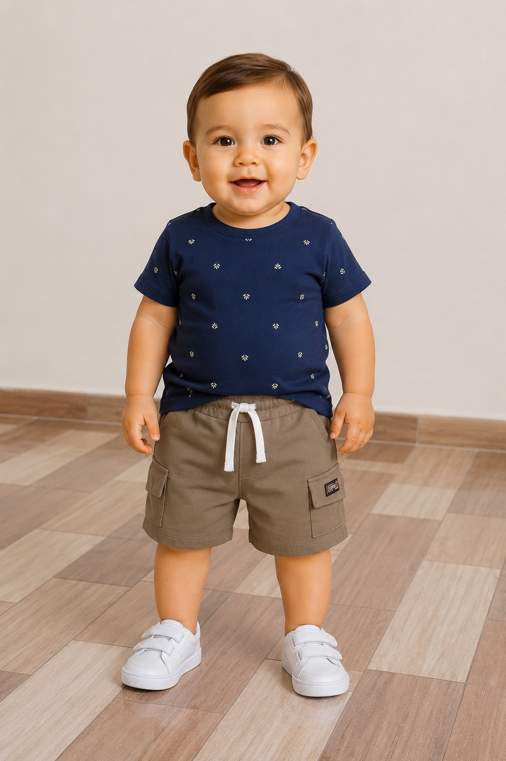 Short  Rustico Cargo  de Bebé - Imagen 3