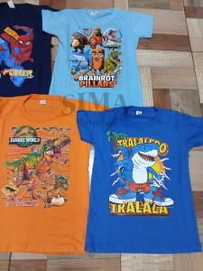 Remera Algodón Niño Estampado