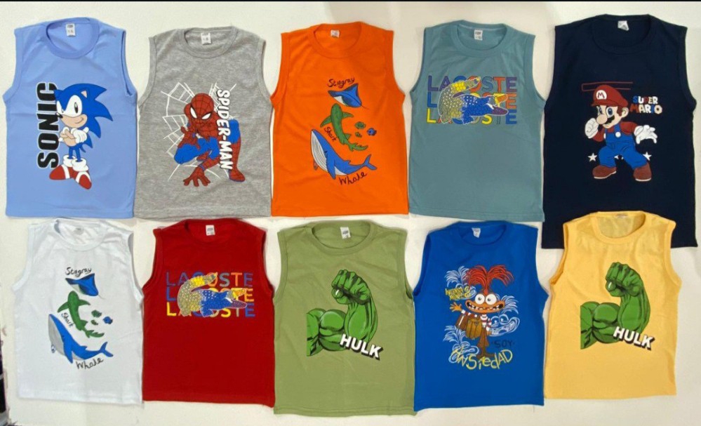 Musculosa Algodón Niño - Imagen 2