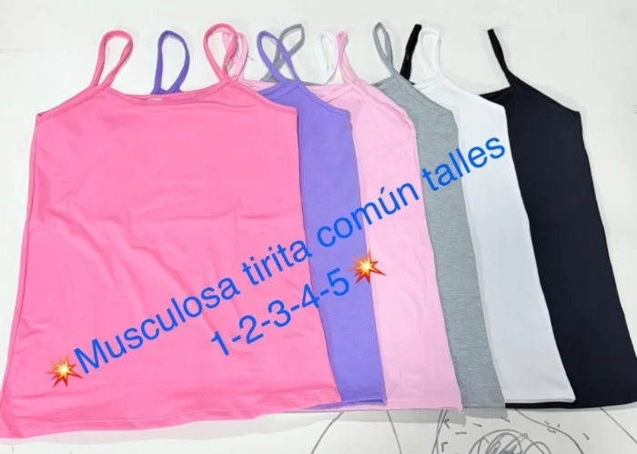 Musculosa Basica Dama
