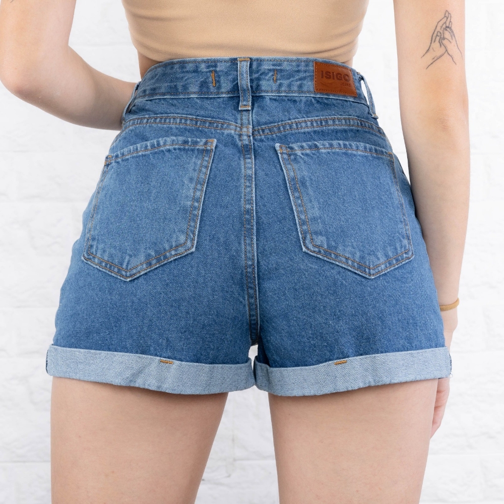 Short con Dobladillo - Imagen 3