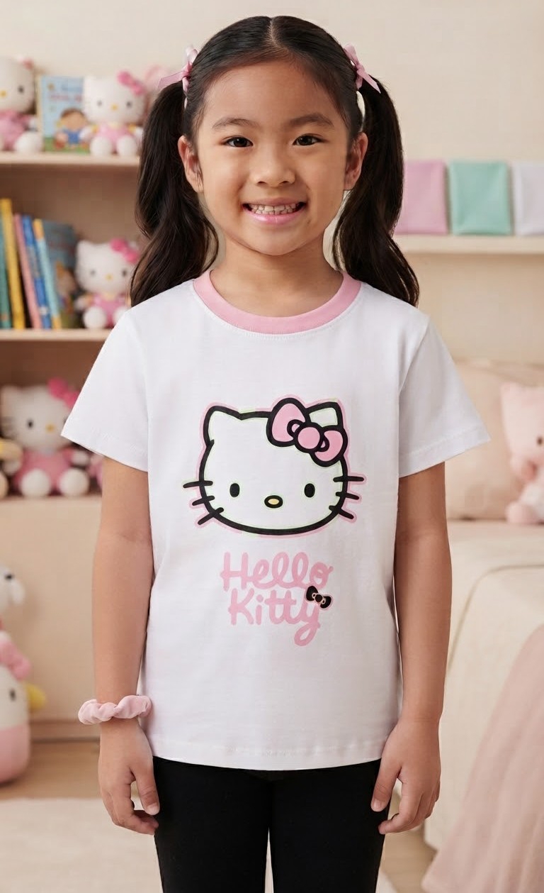 Remera Kitty con Brillo - Imagen 2