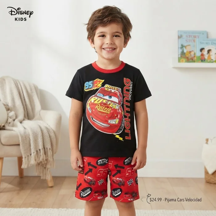 Pijama Cars Cin Brillo