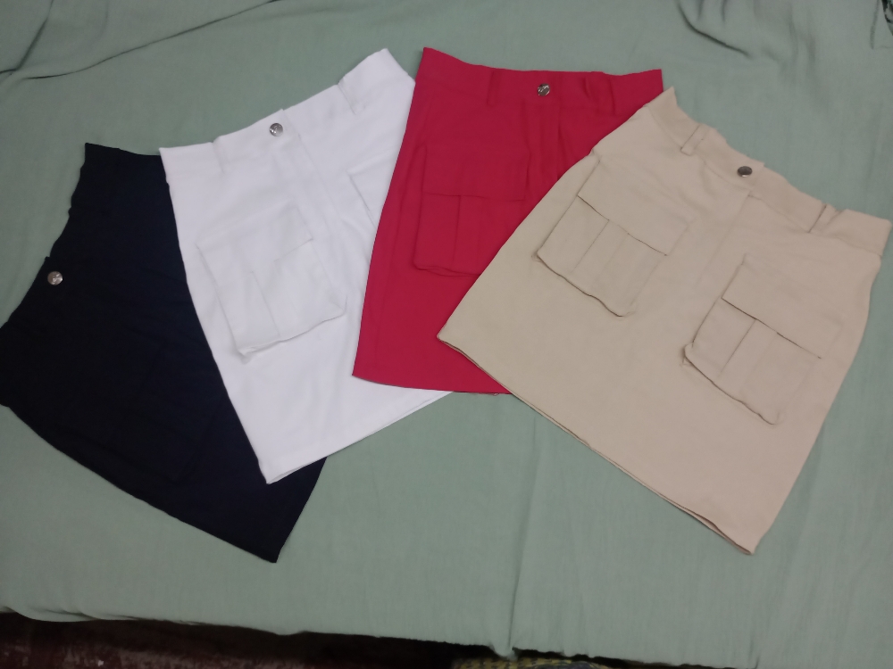 Pollera Cargo Bengalina Elastisada - Imagen 2