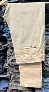 Pantalón Bolsillo Chino Beige Claro - Miniatura 4
