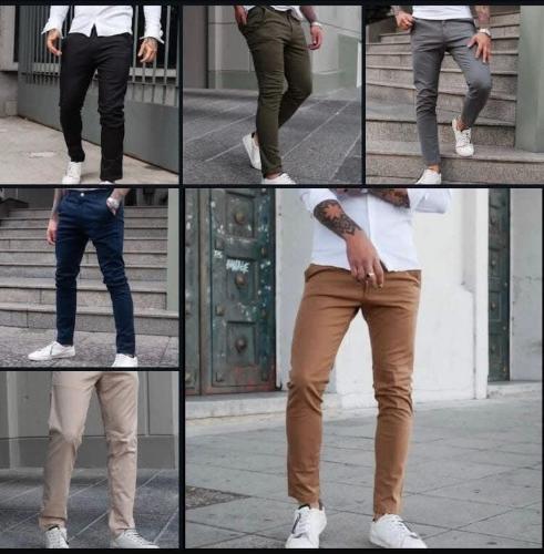 Pantalón Bolsillo Chino Semi Recto