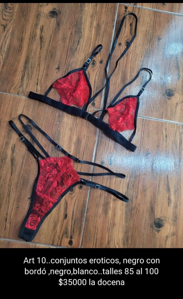 Conjunto Erotico Sólo por Docena $35000 la Dc - Imagen 1