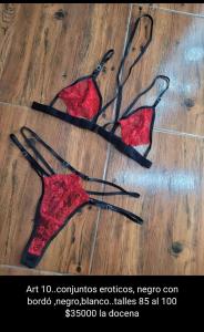 Conjunto Erotico Sólo por Docena $35000 la Dc