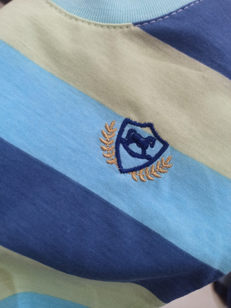 Remera Rayada Bebe Horse - Imagen 2