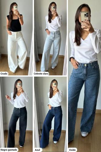 Jean Wide Leg Clasico