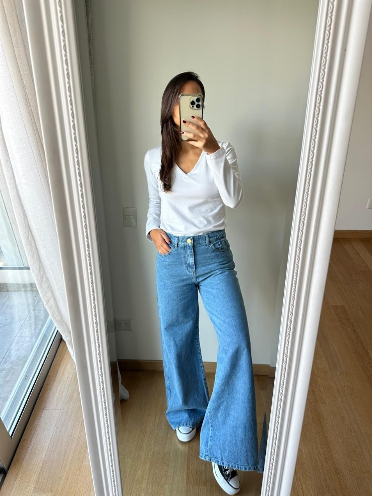 Jean Wide Leg Clasico - Imagen 4