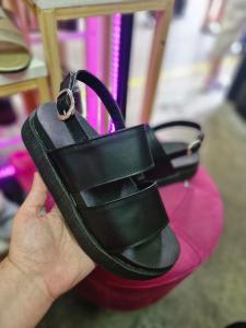 Sandalias Anabela Bajas
