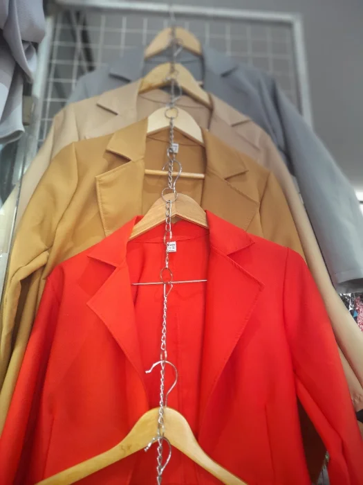 Blazer y Short de Tela Sastrero