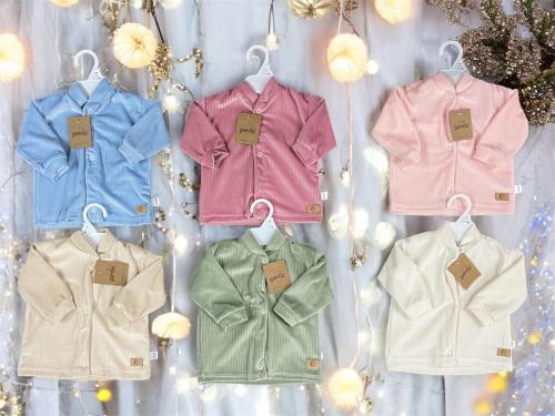 Saquito de Plush Gamise Exterior T.0-1-2 Art.12100 Surtido en Colores Varios