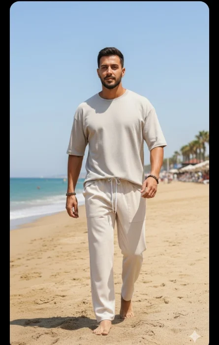 Pantalon Lino de Hombre