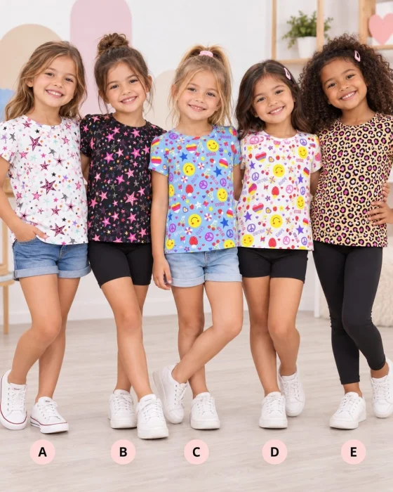 Remera Modal Estampado
