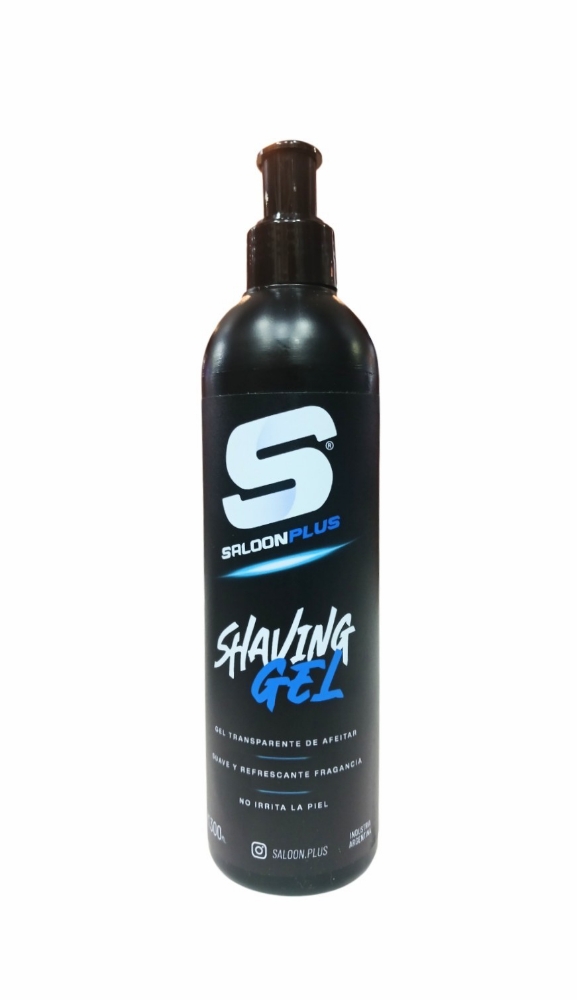 Shaving Gel Saloon, Gel Afeitar Neutro X 300g Profesional - Imagen 1