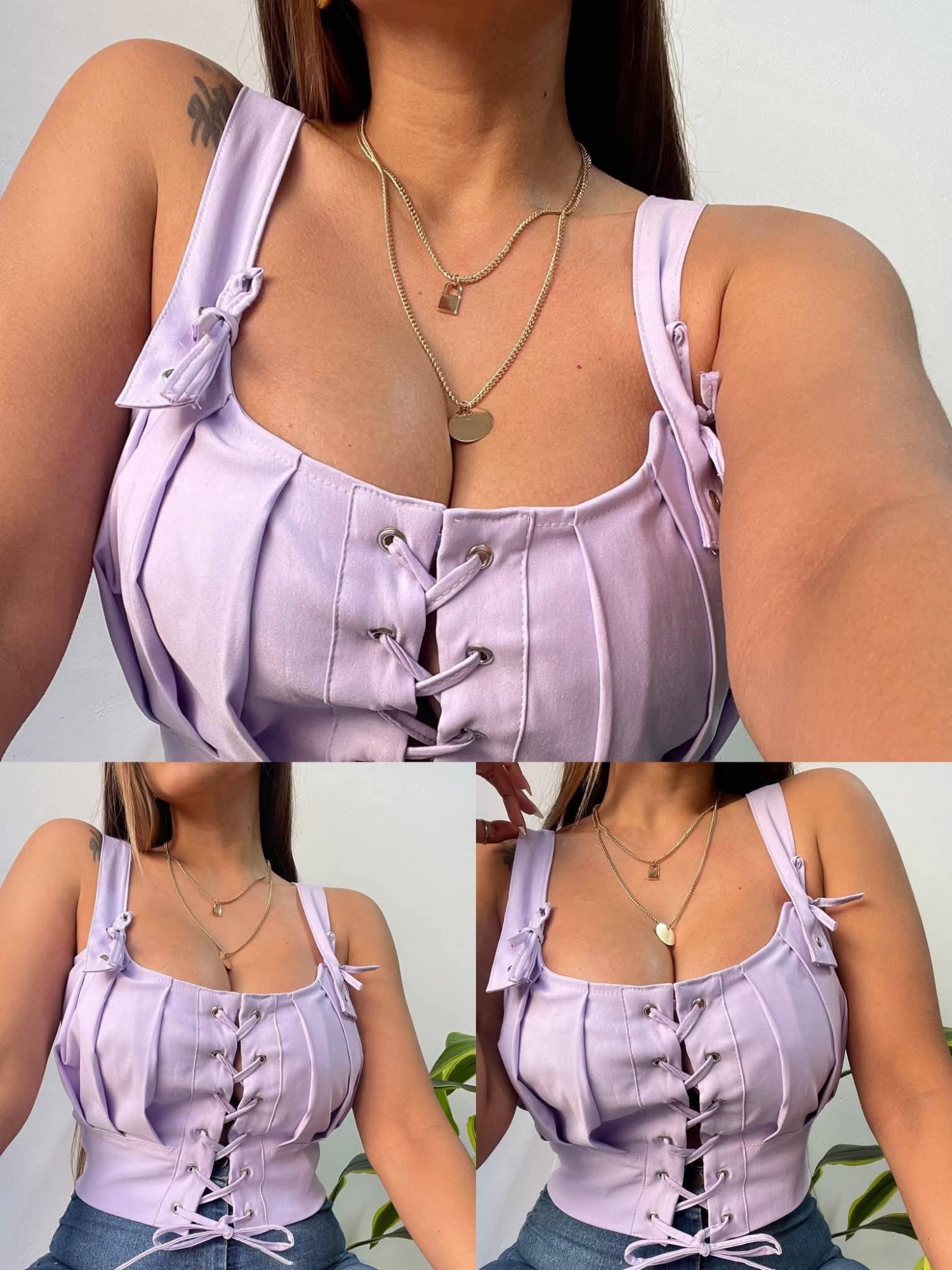Top con Pliegues - Imagen 4