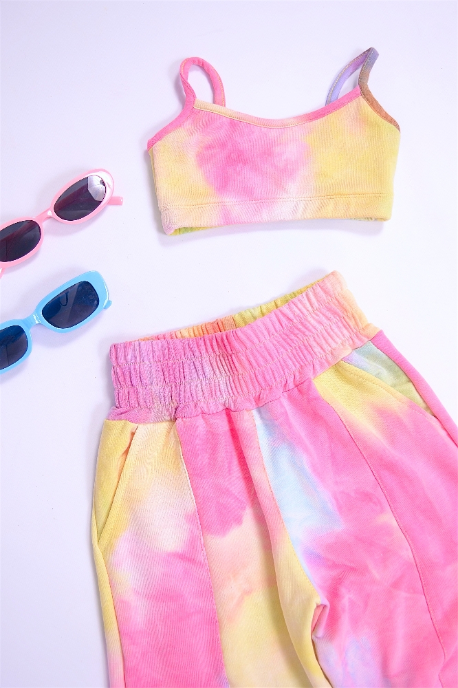 Conjunto Batik Pantalón Mom y Top con Bretel - Imagen 5