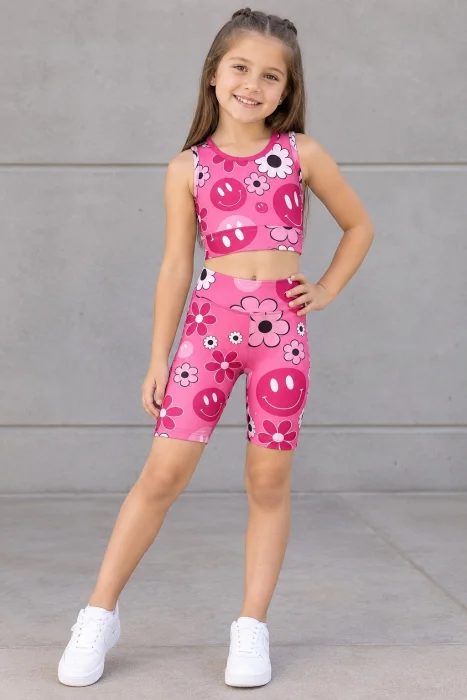Conjuntos Top y Biker de Lycra