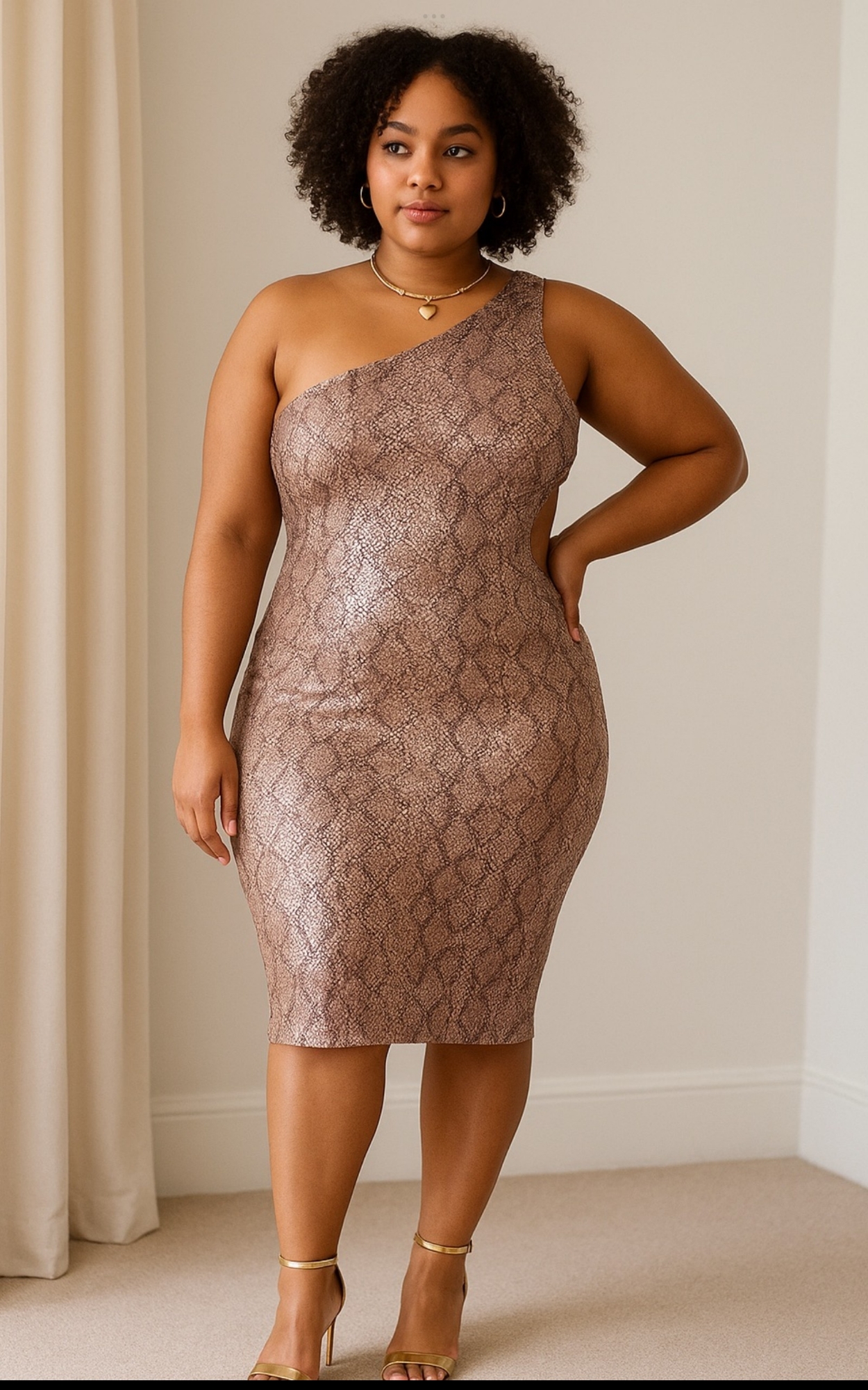 Vestido Largo  Reptil - Imagen 2
