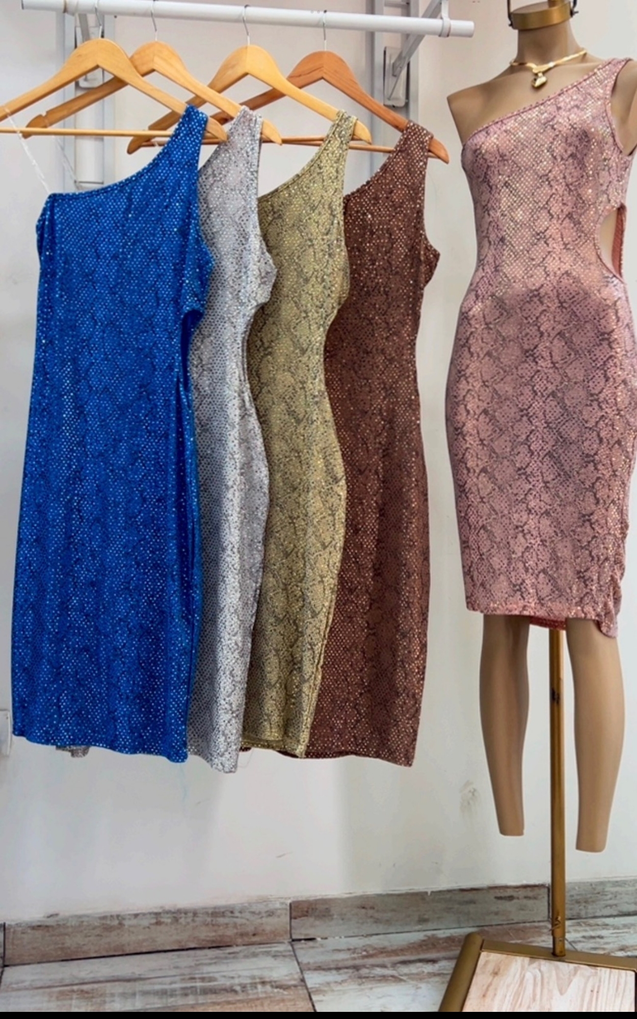 Vestido Largo  Reptil - Imagen 3