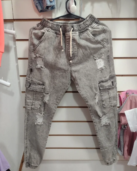Pantalones Cargo Elástizadas