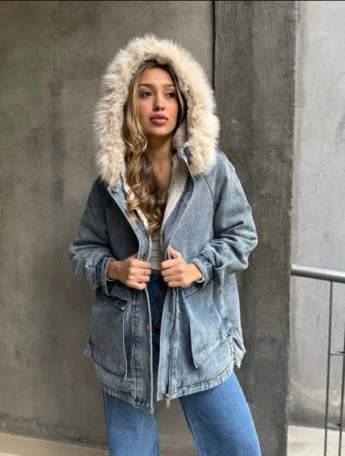 Campera Camperon Parka Jean Importada Yd Mujer Dama Abrigo la Tienda de Yuyu Lty