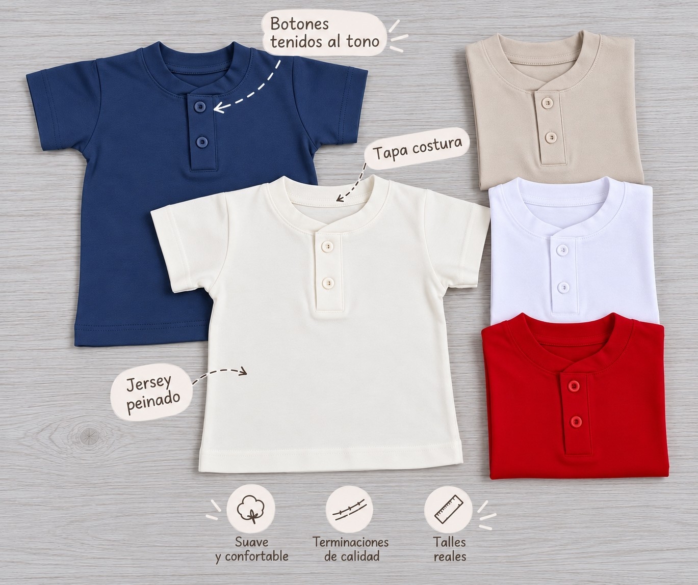 Remera Cuello Mao - Imagen 3