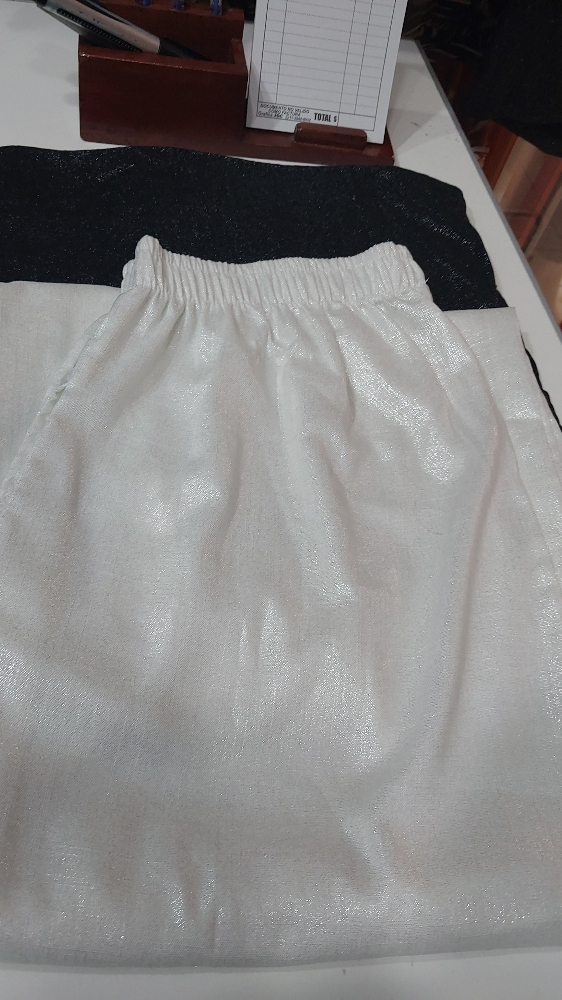 Palazo de Lino Lurex  con Espandex - Imagen 3
