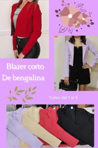 Blazer Corto de Bengalina