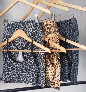 Conjuntos Animal Print Bikers y Top