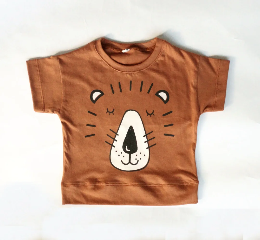 Oferta Remeras Algodon Peinado Boxy Bebe - remera-bebe-color-caramelo--cara-de-tigre-lina-floki-mayorista.jpg