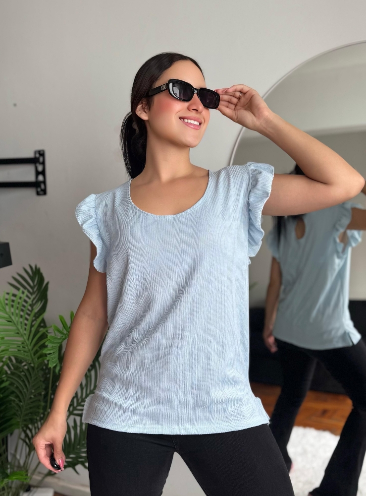 Musculosa Gota Wafle - Imagen 3