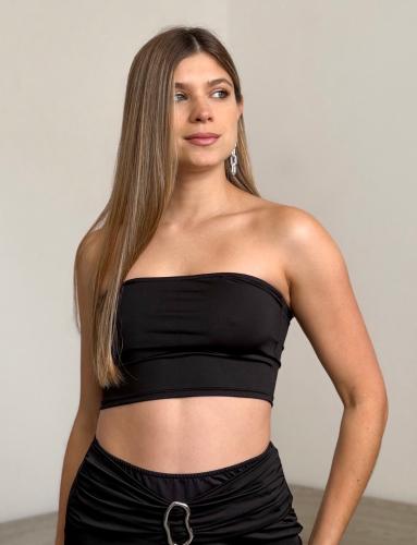 Strapless Ancona Microfibra con Elástico