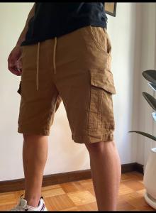 Bermudas de Gabardina