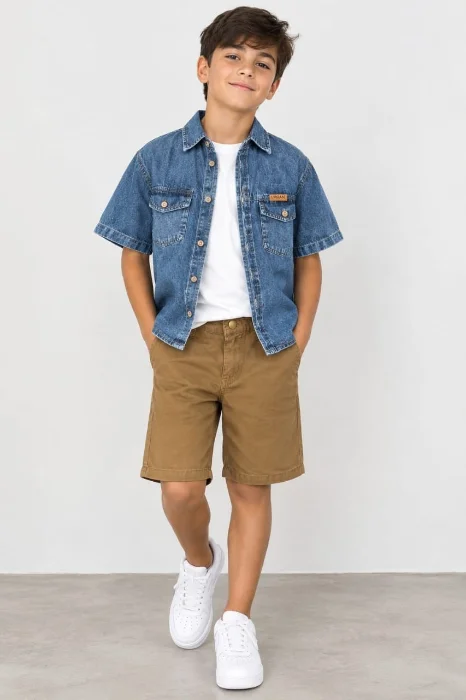 Camisa Jeans Eze P/niñoq